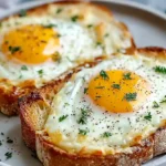 Air Fryer Egg and Cheese Toast