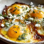 Crispy Feta Fried Eggs