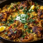 One Pot Chicken Shawarma Rice