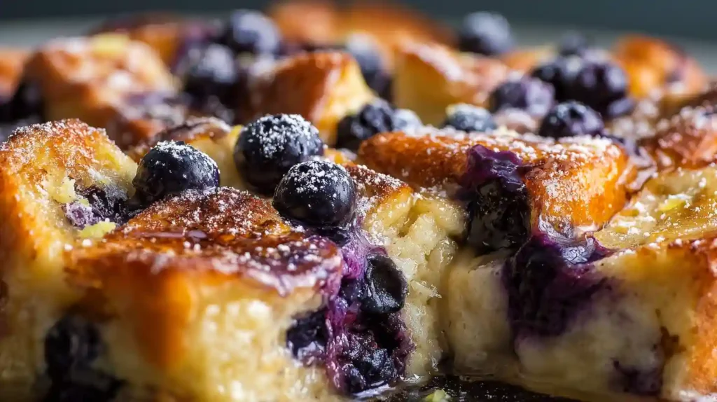 Pioneer Woman Blueberry Lemon French Toast Casserole Overnight Recipe