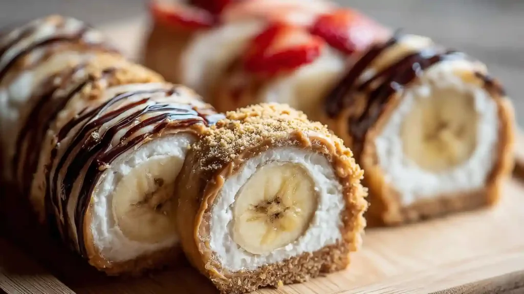 Banana Sushi Rolls