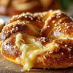 Cheese Stuffed Pretzel