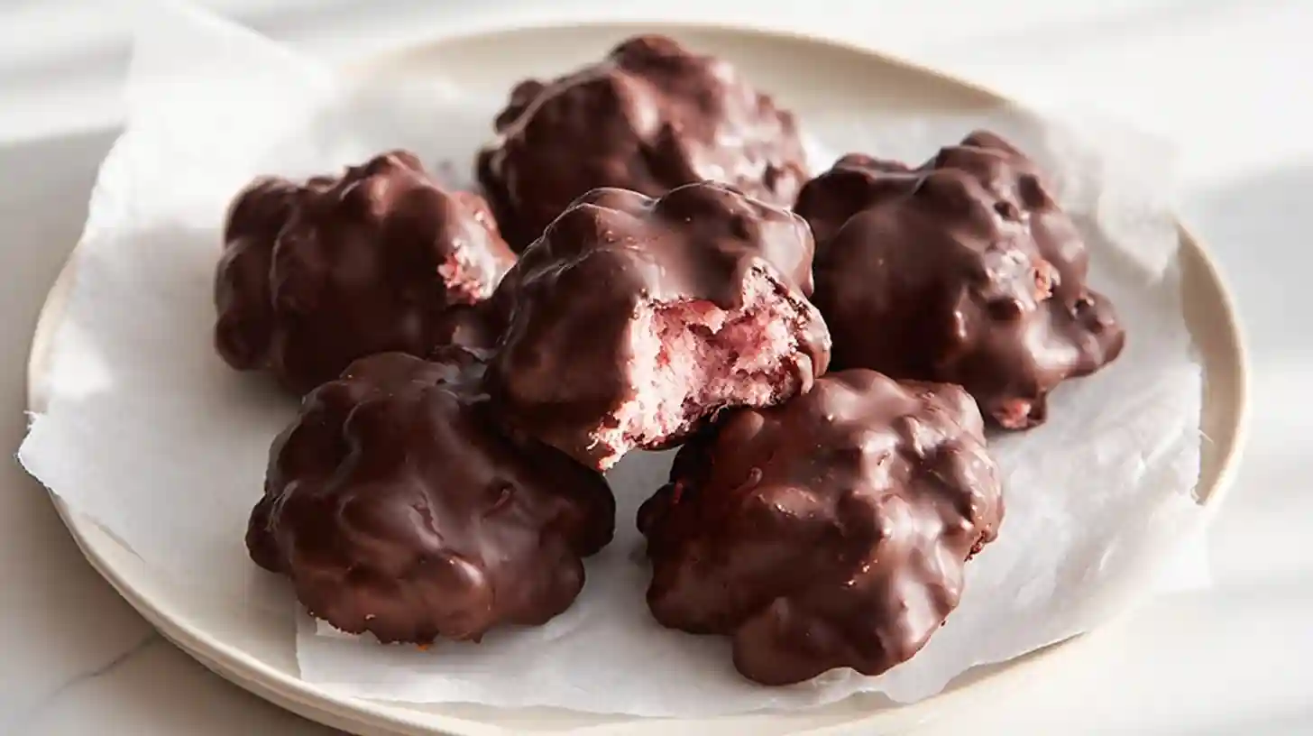 Chocolate Strawberry Yogurt Clusters Recipe