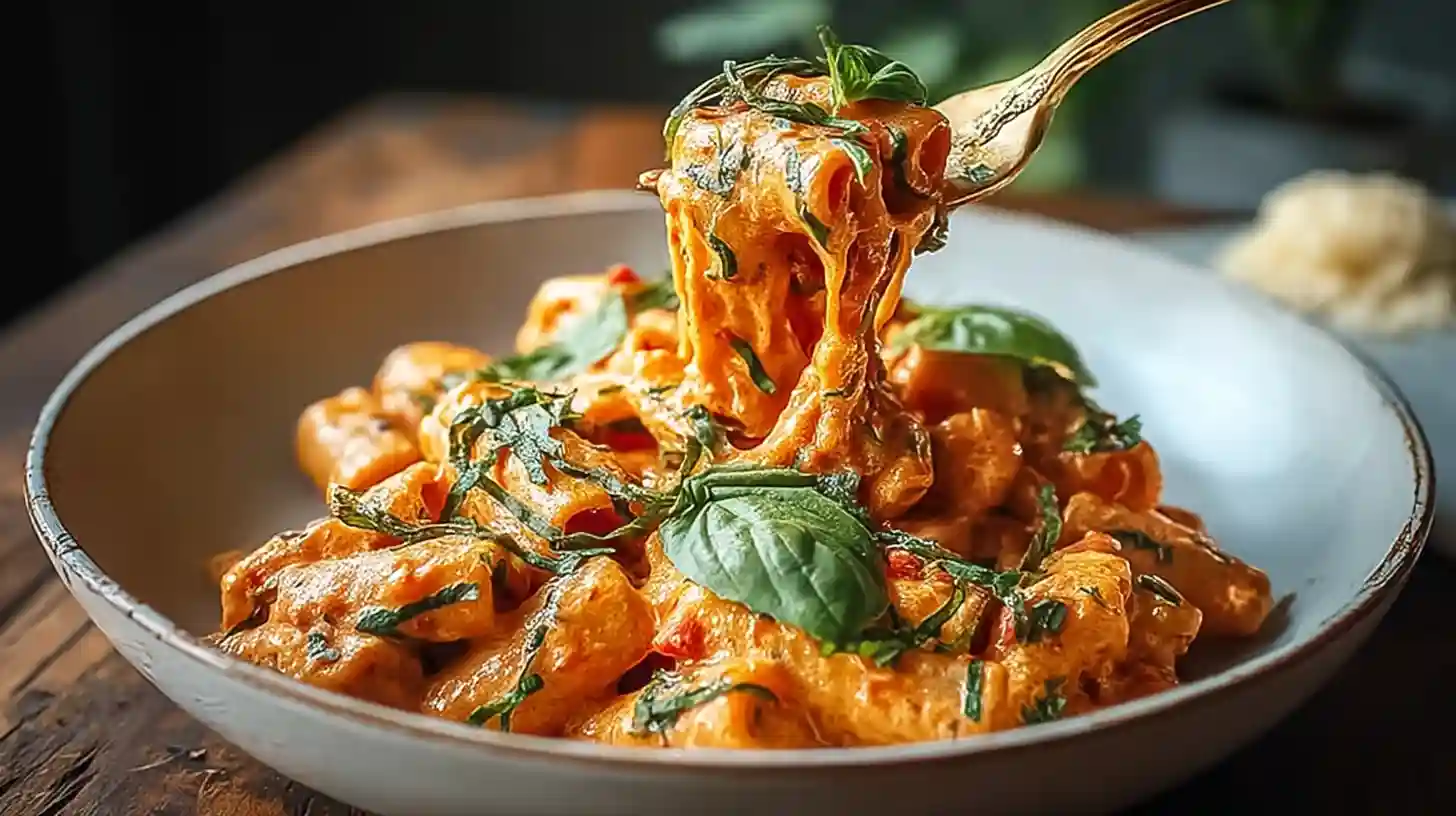 Creamy Tomato Garlic Pasta