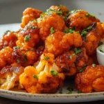 Crispy Air Fryer Buffalo Cauliflower Bites