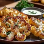 Crispy Baked Cauliflower Steaks