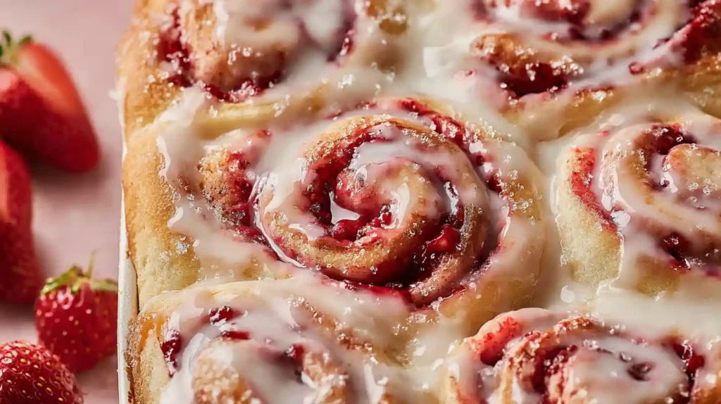 Fresh Strawberry Rolls