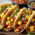 Pineapple Chicken Tacos