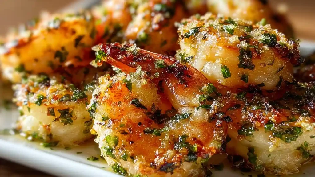 Garlic Parmesan Roasted Shrimp