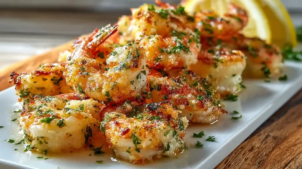 Garlic Parmesan Roasted Shrimp