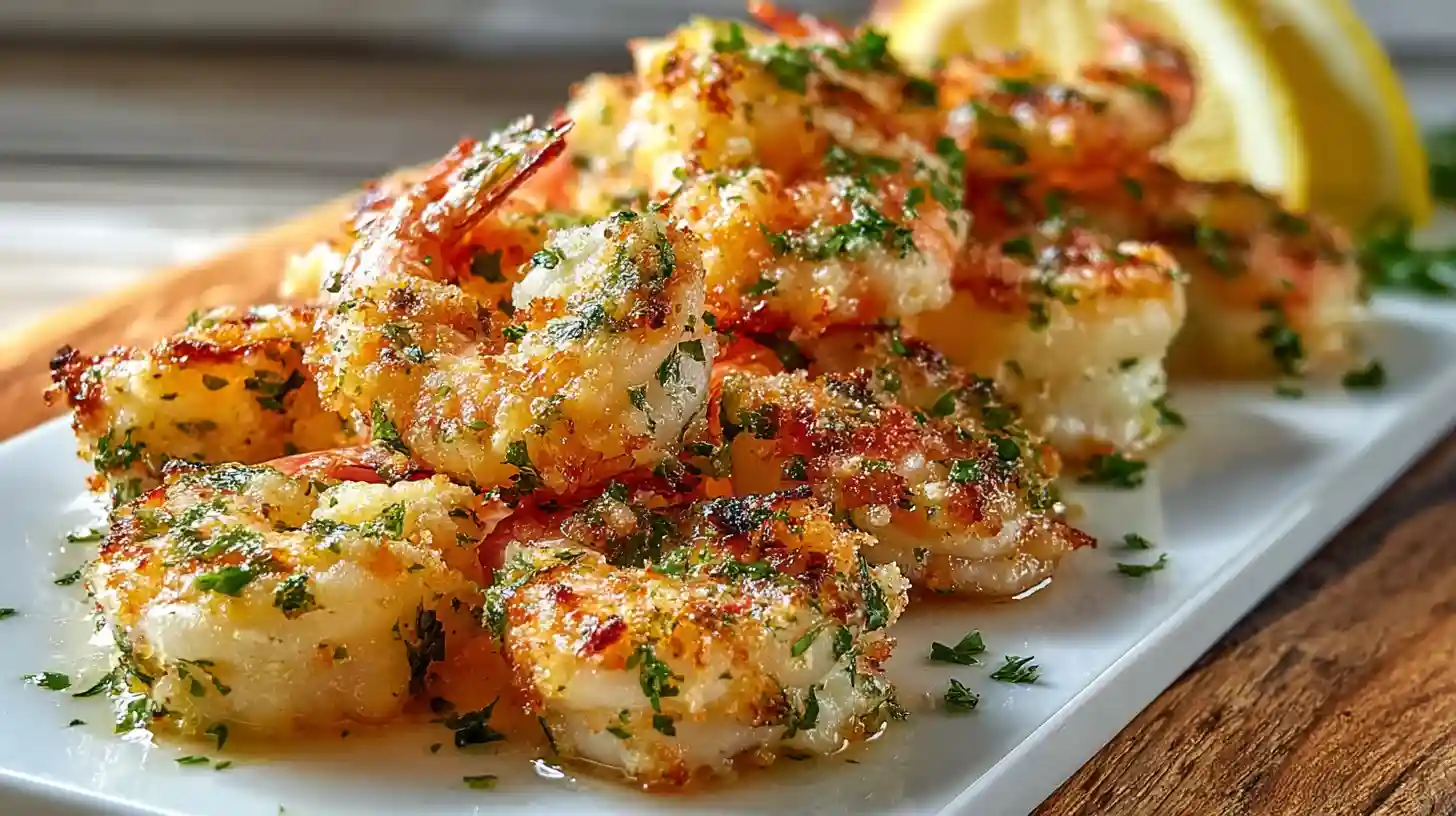 Garlic Parmesan Roasted Shrimp