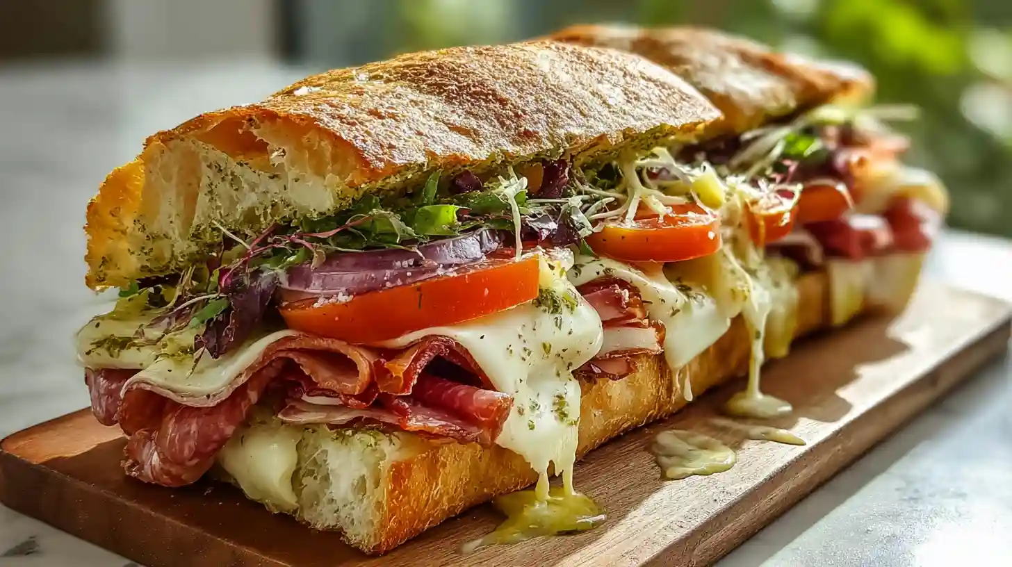 Gourmet Ciabatta Sandwich Recipe