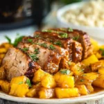 Slow Cooker Pineapple Pork Loin