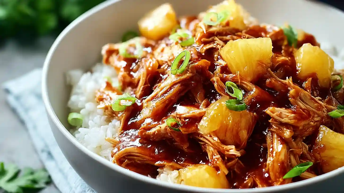 Sweet Hawaiian Crockpot Chicken
