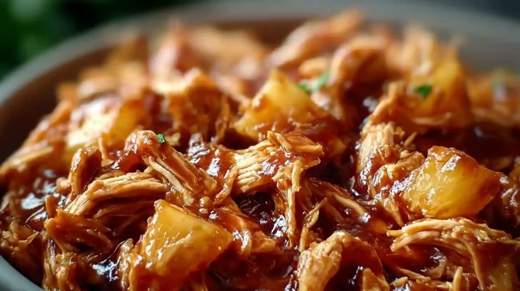 Sweet Hawaiian Crockpot Chicken