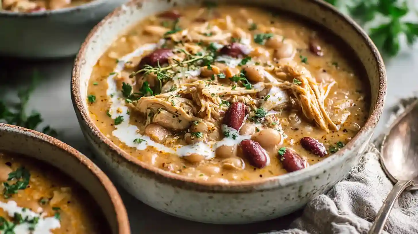 Cajun White Chicken Chili