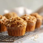 Healthy Banana Oatmeal Muffins