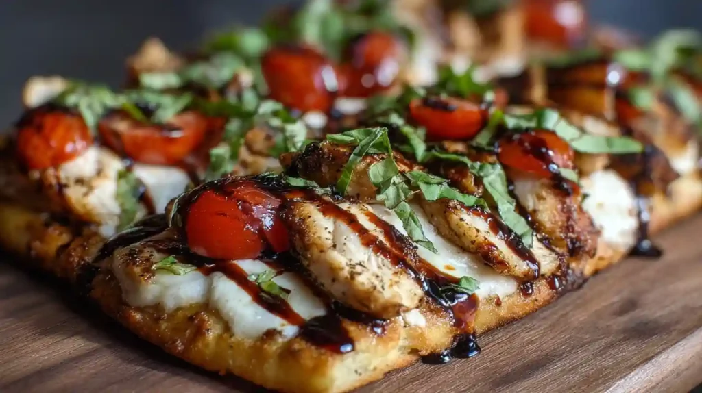 Chicken Caprese Flatbread