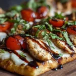 Chicken Caprese Flatbread
