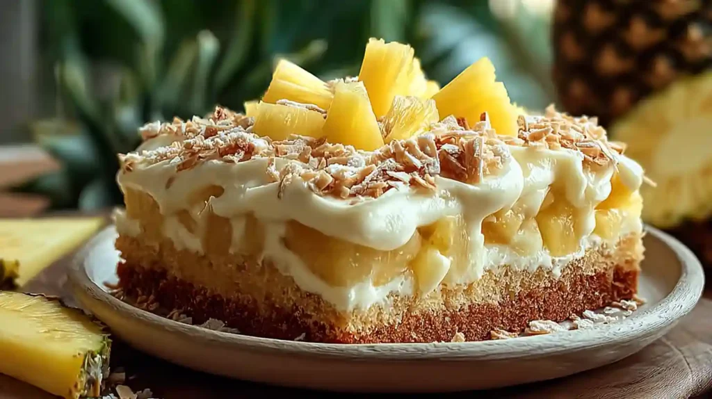 Hawaiian Pineapple Cake