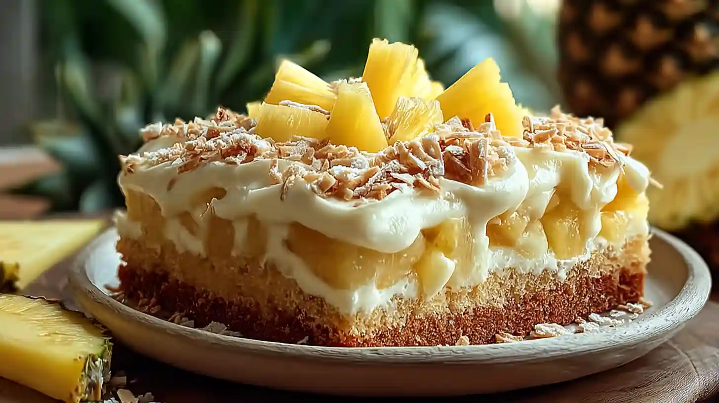 Hawaiian Pineapple Cake
